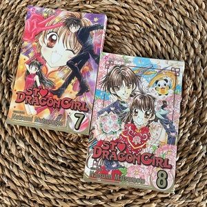 St. Dragon Girl Vol. 7-8 Manga Books